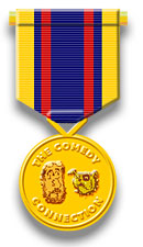 The Comedy Connection campaign medal