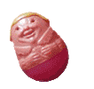 A rescued Weeble